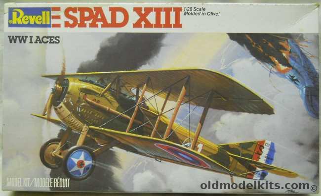 Revell 1/28 Spad XIII - Captain Eddie Rickenbacker 94th Aero Squadron, 4418 plastic model kit